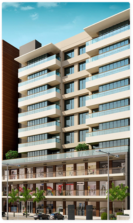 Contemporary residential apartment project at Saga Casa Chala Vapi Gujarat